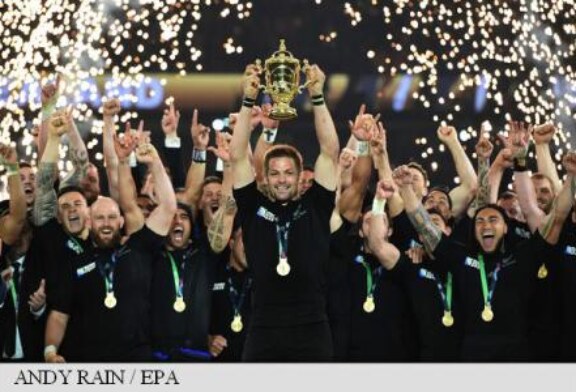 Rugby: Noua Zeelanda a cucerit a treia sa Cupa Mondiala, dupa 34-17 in finala cu Australia