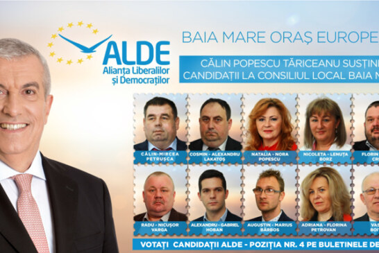 Echipa ALDE pentru Consiliul Local Baia Mare. Transparenta si eliminarea coruptiei din administratie