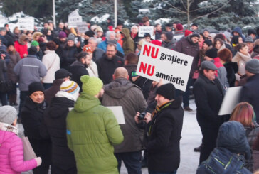 Baimarenii protesteaza: “NU gratiere, NU amnistie” (VIDEO&FOTO)
