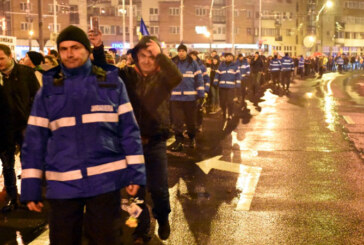 Jandarmeria Maramures le multumeste protestatarilor din Baia Mare si Sighet