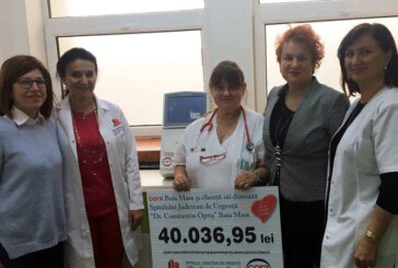 Aparat de peste 10.000 de euro pentru copiii de la Spitalul din Baia Mare. Analizorul de gaze sangvine si oximetrie a fost pus in functiune (FOTO)