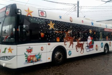 Autobuzul lui Mos Craciun, in Baia Mare. Vezi programul