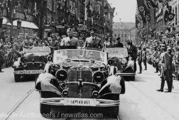 SUA: Un Mercedes de lux folosit de Adolf Hitler, vandut la licitatie in ianuarie