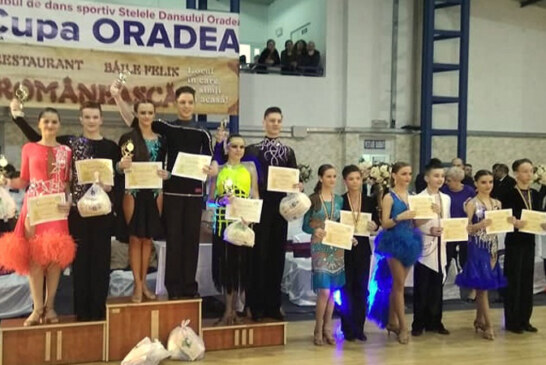 Aur, argint si bronz pentru sportivii de la Prodance 2000 la Cupa Oradea