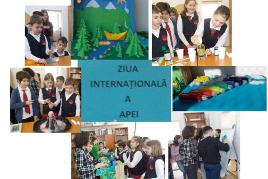 Ziua Internationala a Apei, marcata la Scoala Gimnaziala Avram Iancu Baia Mare