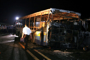 China: 26 de morti in incendiul unui autocar