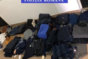 Politistii de la Investigarea Criminalitatii Economice au confiscat peste 80 articolele vestimentare contrafacute, din Baia Mare si Valea Viseului