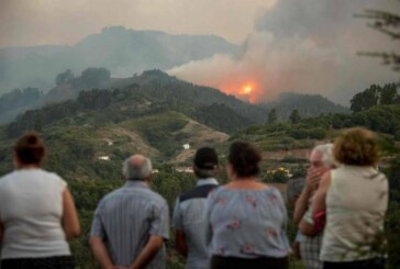Spania: Incendiul din Gran Canaria scade in intensitate. Locuitorii se intorc la casele lor