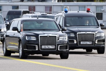 Rusia a inceput sa vanda limuzine similare cu cele utilizate de Vladimir Putin