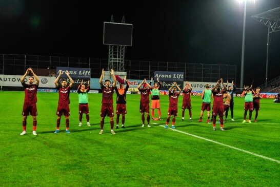 Fotbal: CFR Cluj o invinge dramatic pe Rennes, cu 1-0, in Europa League