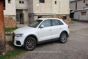 Audi Q3 cautat de autoritatile din Italia, descoperit in Borsa