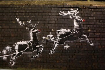 Birmingham: Autoritatile britanice au decis sa protejeze o lucrare murala de Banksy dup ace aceasta a fost vandalizata