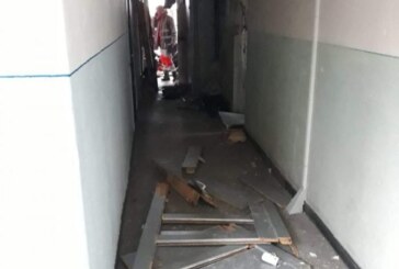Explozie intr-un apartament de pe str. George Enescu. 38 de persoane evacuate (GALERIE FOTO)