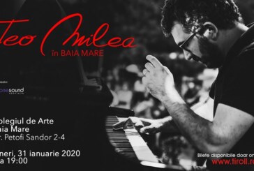 Baia Mare – Explorari muzicale in 31 ianuarie 2020: Recital de pian sustinut de Teo Milea