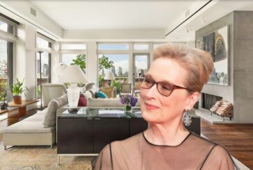 Meryl Streep a scos la vanzare apartamentul sau din cartierul newyorkez Tribeca, pentru suma de 15,8 milioane de dolari