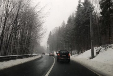 Info trafic: A nins slab in Pasul Gutai, vizibilitatea in trafic este buna
