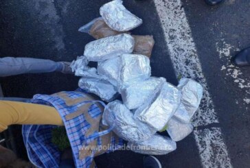 Un maramuresean a ramas fara 20 kg de tutun. Marfa a fost confiscata de politistii de frontiera