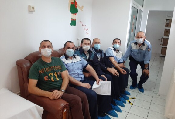 Polițiștii Serviciului Rutier Maramureș au donat sânge  