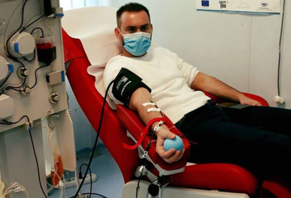Cristian Niculescu Țâgârlaș a donat plasmă pentru bolnavii de COVID 19 aflați în stare critică