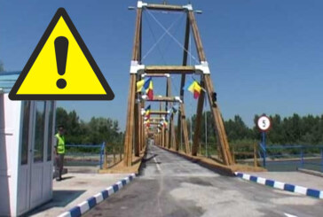 DIN ACEASTĂ SEARĂ – CNAIR impune restricție de tonaj pe podul istoric de pe Tisa