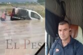 Un şofer român de TIR a devenit erou în Spania pentru că a salvat de la moarte un alt şofer, pe care l-a scos din maşina luată de ape