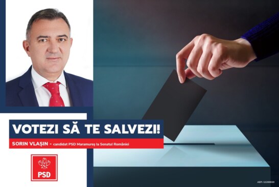 Sorin Vlașin: PSD lansează campania ”Votezi ca să te salvezi!”
