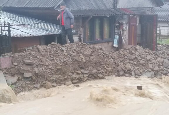 APELE SE UMFLĂ – Posibile noi inundații în Maramureș