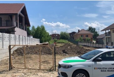 DISCIPLINĂ – Amenzi în Baia Mare pentru materiale de construcții lăsate pe trotuare