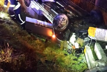 112 – Trei accidente rutiere noaptea trecută în Maramureș (FOTO)