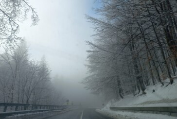 PENTRU ȘOFERI – Ceață la Vișeu de Sus și pe DN17C Dealul Ștefăniței