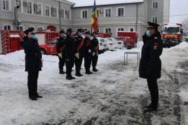 Sapte subofițeri au depus jurământul militar la ISU Maramureș