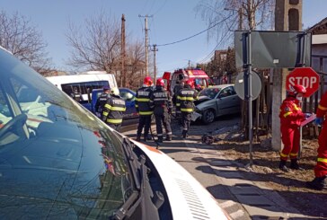 BAIA SPRIE – Șase persoane rănite într-un accident pe drumul Cavnicului
