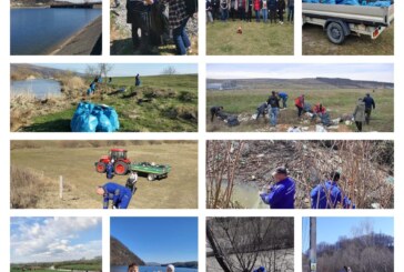 BILANȚ – În 10 zile s-au adunat peste 14 tone de gunoaie de prin apele din bazinul Somes-Tisa