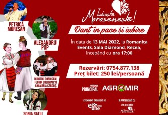 Eveniment: Iubește Moroșenește, în 13 mai. Unde are loc