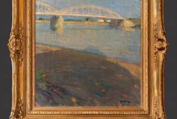 Tabloul „Podul peste Tisa de la Teceu” va fi prezentat la Muzeul Județean de Artă «Centrul Artistic Baia Mare»