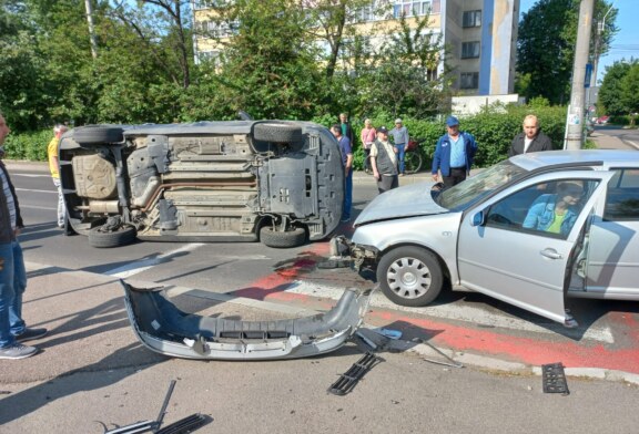 Accident între două mașini la RFN (VIDEO&FOTO)