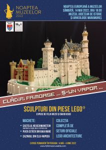Expoziție inedită de construcții din piese LEGO, la Muzeul Județean de Istorie și Arheologie Maramureș thumbnail