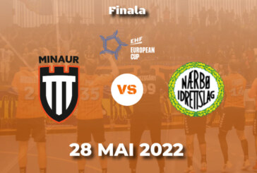 EHF European Cup: CS Minaur va juca acasă returul finalei cu Nærbø IL