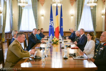 Iohannis subliniază necesitatea creşterii prezenţei NATO în România, în cadrul unei întrevederi cu ministrul turc al Apărării