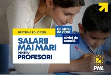 Deputatul Florin Alexe: ”Redăm demnitatea profesorilor! Noile legi ale educației prevăd un salariu mai mare”