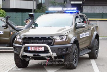 MOTORIZARE – Autospeciale de patrulare 4×4 pentru polițiștii de frontieră