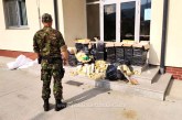 12 colete cu țigări de contrabandă descoperite de polițiștii de frontieră maramureșeni