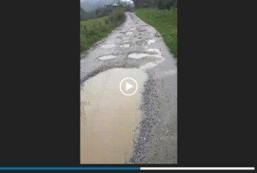 AȘTEAPTĂ ASFALTUL PROMIS DE CJ – Drumul județean Petrova-Barsana arată și mai rău după ploile din ultimele zile