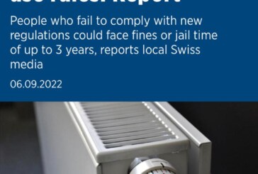 Elveția vrea să pedepseasca cetățenii și firmele care nu respectă noile reguli impuse pentru reglementarea consumului de gaze