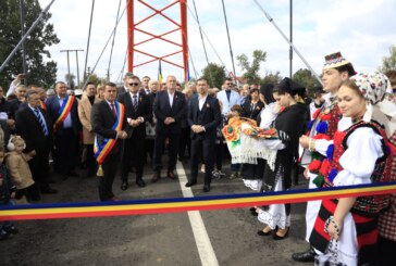 A fost inaugurat podul peste Someș de la Ulmeni (FOTO)