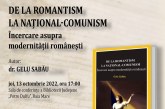 Cartea „De la romantism la național-comunism. Încercare asupra modernității românești” scrisă de Gelu Sabău va fi lansată în Baia Mare