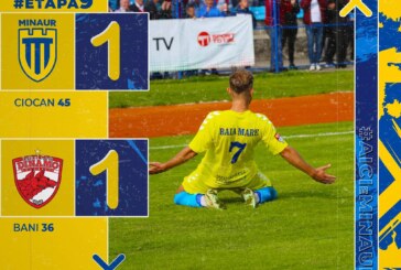 Fotbal: Minaur Baia Mare, remiză cu Dinamo în Liga a II-a