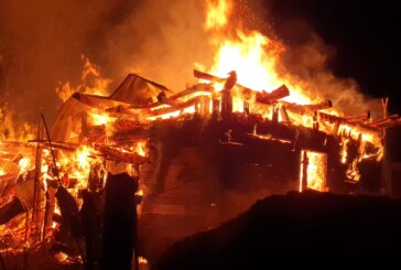 BERINȚA – Focul a distrus agoniseala unor oameni în prima zi din 2023. Se face apel la donații