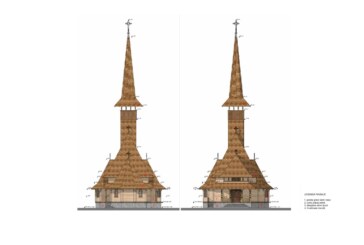 Biserica din Borşa Complex, mistuită de flăcări, va fi reconstruită până la finele anului