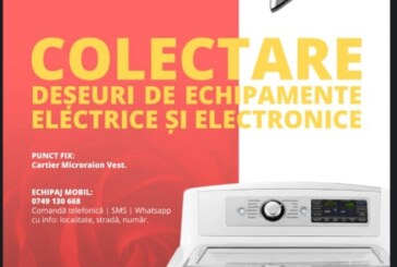 VEZI CÂND – Campanie gratuită de colectare deșeuri electrice și electrocasnice într-un oraș din Maramureș